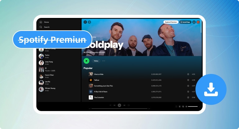 download spotify music without premium