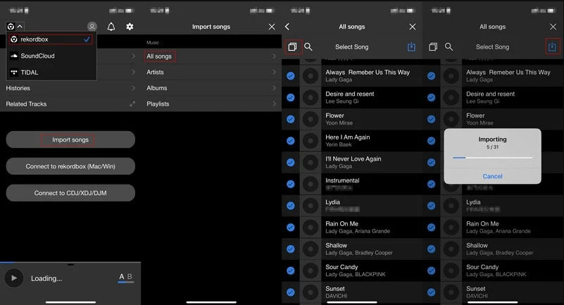 import spotify songs to rekordbox dj