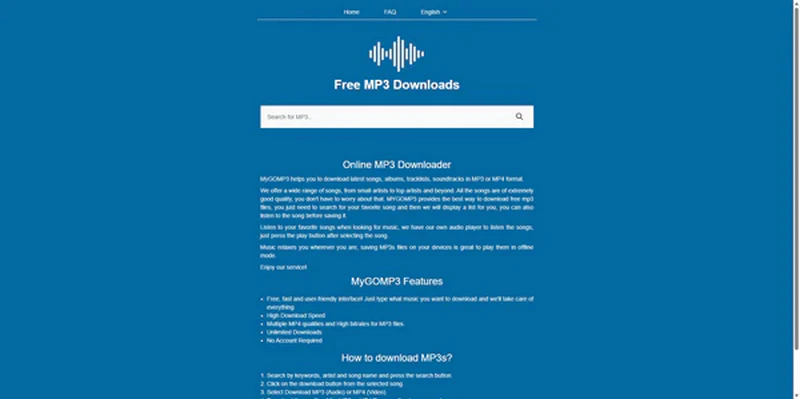 Mygomp3 youtube to mp3 converter
