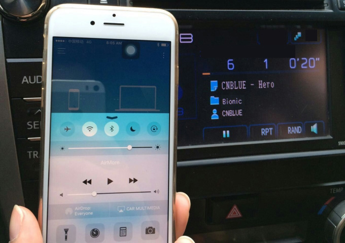 play youtube music in the car by bluetooth