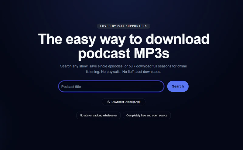 PodcastToMP3