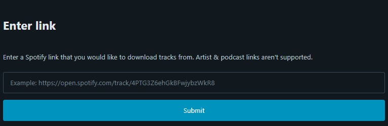 Spotify downloader