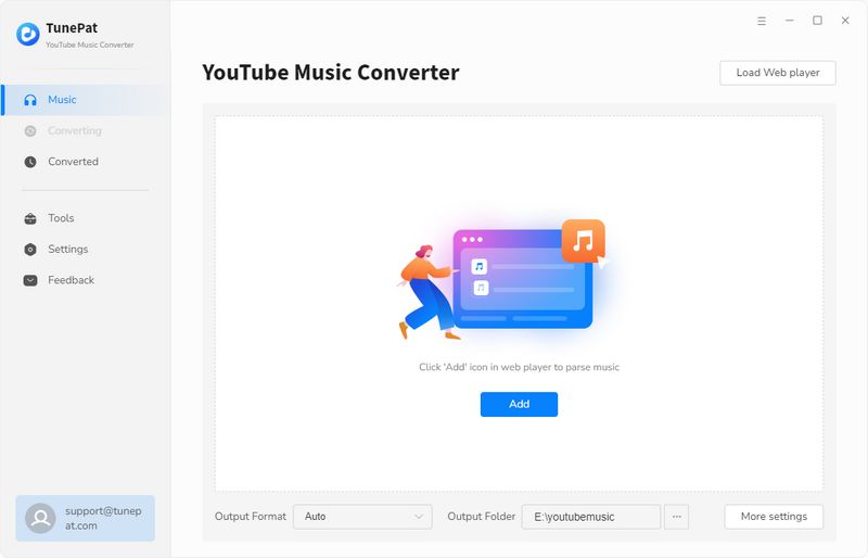 converting songs to TunePat