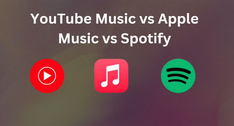 youtube music vs apple music vs spotify