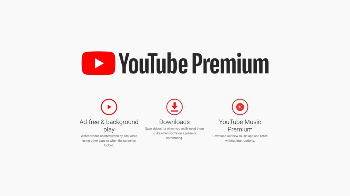 youtube premium free trial
