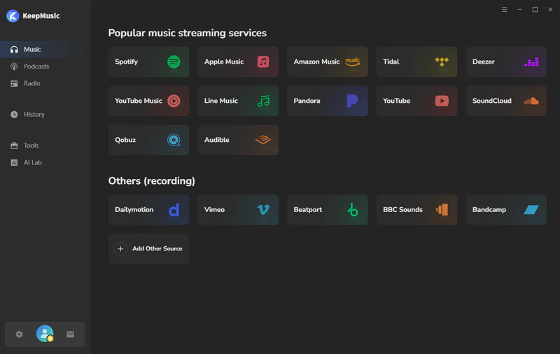 Select Streaming Platform