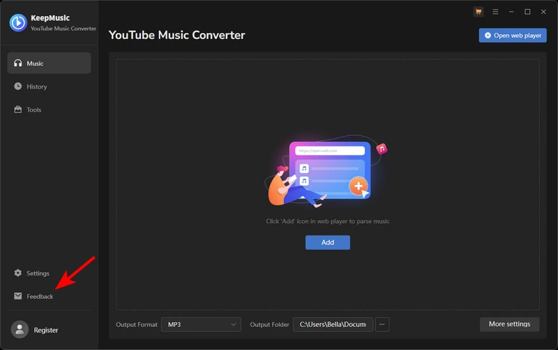 KeepMusic YouTube Music Converter win feedback